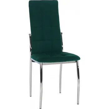Jídelní židle Jídelní židle ADORA NEW, smaragdová Velvet látka/chrom