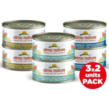 Almo Nature HFC Cat Multipack s rybou 6x70g