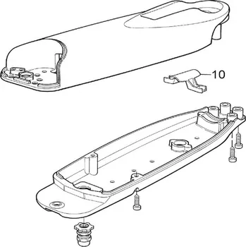 Pohon brány PRWNG09A - kit krytů