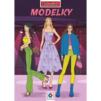 omalovánky Omalovánky Modelky A5 Baloušek