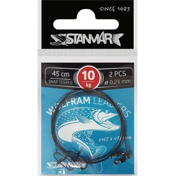 Lanko pro jízdní kolo Stan - Mark Stan-Mar Wolframové lanko 45cm 10kg 2ks