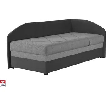 Postel Falco Válenda s čely TURI 90 pravá, s úložným prostorem, ALENA ARTE 23 / ANTONY 74-88