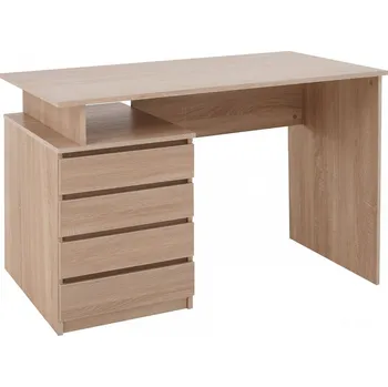 Psací stůl Psací PC stůl HANY NEW, dub sonoma