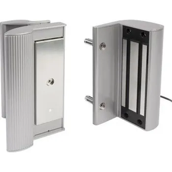 Locinox magnetický povrchový zámek s protiproudem s rukojetí, MAG-6000-SILV