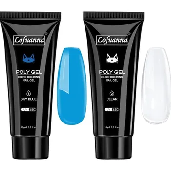 Poly Nail Gel, 15 ml - 2 ks