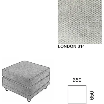 Taburet Rozkládací taburet AVA TAB LONDON 314