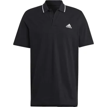 Pánská košile Pánská polokošile adidas SMALL LOGO POLO SHIRT S Černá, Bílá