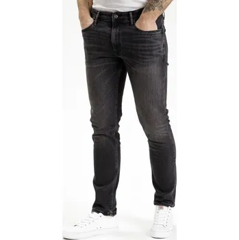 Pánské džíny Pánské rifle Cross Jeans Blake E 185-174 Raven Velikost: W30, Délka: L34