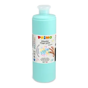 Vodová barva Prstová barva PRIMO PASTEL, 750ml, mátová
