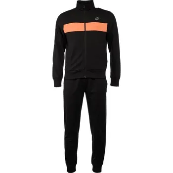 Pánská tepláková souprava Lotto DUAL S Černá, Oranžová