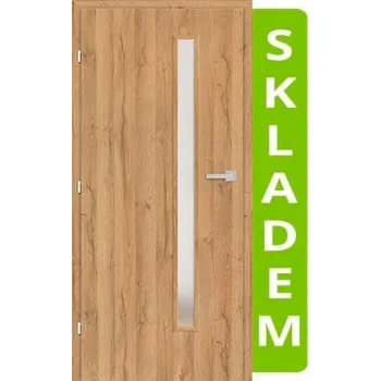 Interiérové dveře ERKADO Interiérové dveře EKO 1 - Dub Natur Premium, 80/197/bez orientace