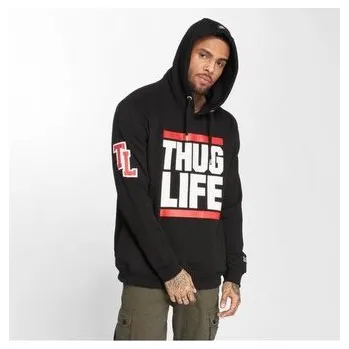 Pánská mikina Mikina Thug Life Fight - černá, S