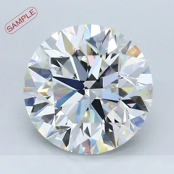 Drahý kámen Investiční přírodní diamant brusu Kulatý briliant 3.05 ct H VS2 s GIA certifikátem 9FFOPARBE