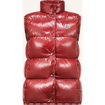 Moncler Dámská Péřová Vesta Badia, červená, 34