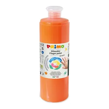 Vodová barva Prstová barva PRIMO, 750ml, oranžová
