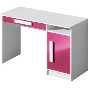 Psací stůl Dětský psací stůl GULLIWER 9 výběr barev Barva: dom-tyrkys-lesk, Vyberte si barvu úchytu:: dom-uch-zelená