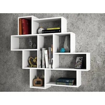 police Závěsná police PARIKA bílá