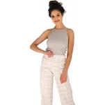 Dámské pyžamo SENSIS.1501 melanž béžová S 0