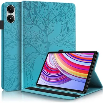 Pouzdro na tablet VSECHNONAMOBIL 78943 ART TREE Zaklápěcí pouzdro pro Xiaomi Redmi Pad Pro / Pad Pro 5G modré