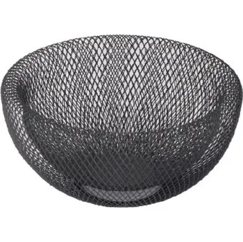 Kovový košík na ovoce černý