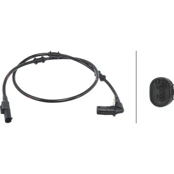 ABS Snímač, počet otáček kol, , HELLA, 6PU 010 039-061