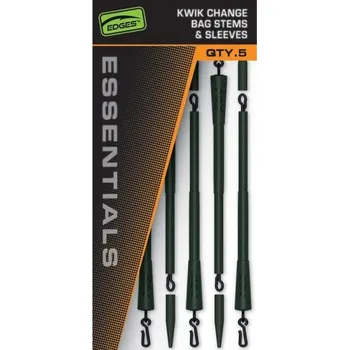 FOX - Koncová montáž Edges Essentials Kwik Change Bag Stems And Sleeves 5 ks