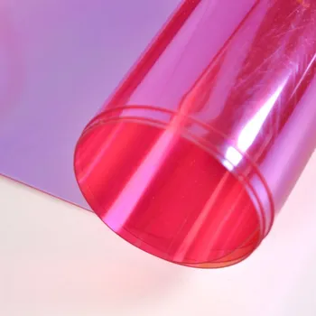 Fólie pro šití TPU 0,5 mm metalická fuchsia