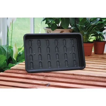 Podmiska Garland podmiska plast Midi Garden Tray 37.5x23x6 cm Barva: Černá
