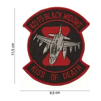 Nášivka Nášivka textilní 101 Inc Kiss of Death 421 FS Black Windows - barevná