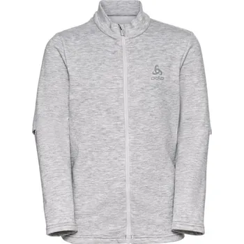 Chlapecká mikina Dětská mikina Odlo MID LAYER FULL ZIP BERRA KIDS 116 Šedá