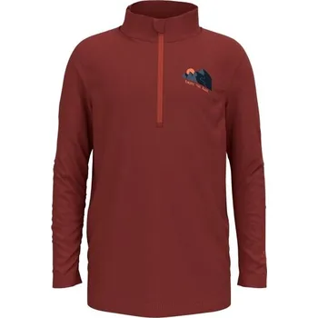 Chlapecká mikina Dětská funkční mikina Odlo BERRA 104 Červená