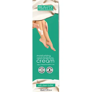 Přípravek na depilaci a epilaci Beauty Formulas Depilační hydratační krém, 100ml