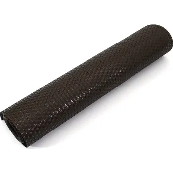 Rohožka Černo-hnědá plastová ratanová stínicí rohož "umělý ratan" (role) - délka 300 cm, výška 90 cm