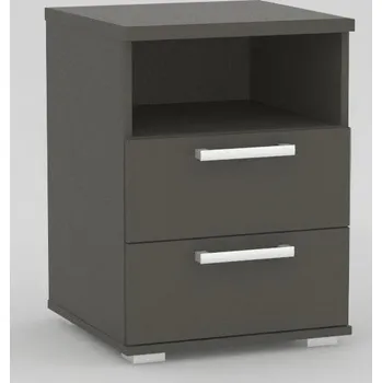 Noční stolek Noční stolek REA OTTAWA UP NS 2 GRAPHITE