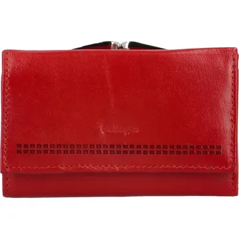 Peněženka Dámská kožená peněženka Bellugio Ambra, tmavě červená