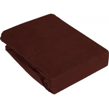 Prostěradlo Frote prostěradlo s gumkou ECONOMY 140/200 cm - bronz