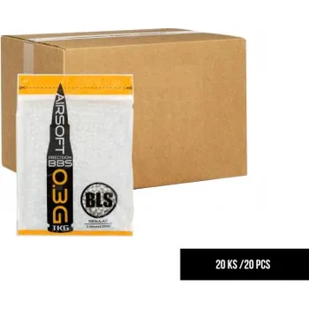 Airsoftová kulička Bedna BLS kuliček, 20 x 0,30g