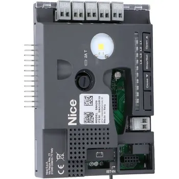 Pohon brány NICE SNA20R10 - nová řídicí jednotka pro pohony NICE Spinbus SN6023