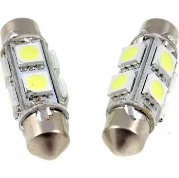 Povinná bezpečnostní výbava Interlook Auto LED žárovka C5W 8 SMD 5050 360st 36 mm