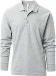 PAYPER VERONA POLO triko Piké dlouhý rukáv MELANGE - v. 4XL