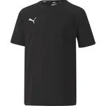 Chlapecké triko Puma TEAMGOAL 23 CASUALS TEE 140 Černá, Bílá