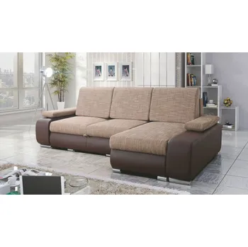 Sedací souprava Rohová sedací souprava MARIBOR, rozkládací s úložným prostorem, M128/B03