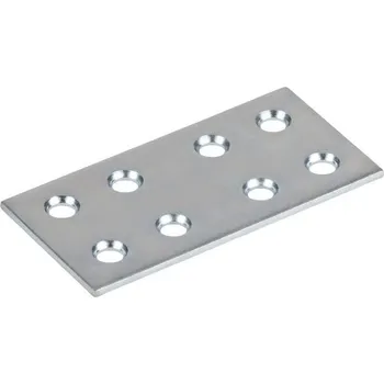 Nábytkové kování Walteco Spojovací plech 60x30mm, pozinkovaný Množství: 1 ks