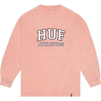 Pánské tričko huf Pánské triko draft acid wash ls tee canyon sunset