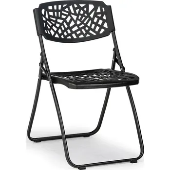 Jednací židle B2B Partner Skládací židle METRIC, černá