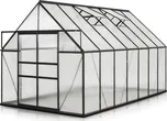 Skleník 240 x 240 x 420 cm, černý 165305945