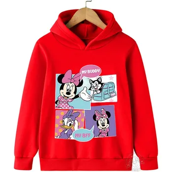 Chlapecký svetr MIKINA Disney "Girls", různé barvy Barva: Červená, Velikost: 130