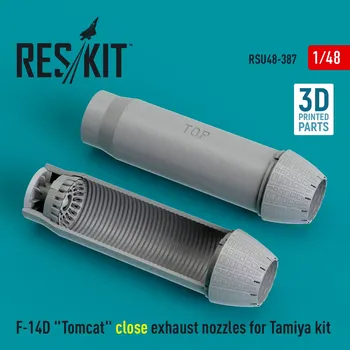 Plastikový model Reskit 1/48 F-14D 'Tomcat' close exhaust nozzles (TAM)