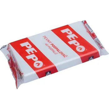Podpalovač 30 ks Podpaľovač PE-PO®, pevný, 40 podpaľov