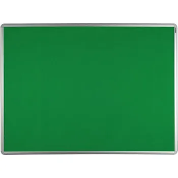 ekoTAB Textilní nástěnka ekoTAB v hliníkovém rámu, 900 x 600 mm, zelená
